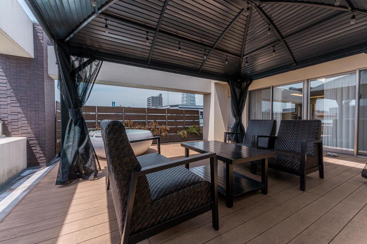 Apartamento Oshiage Sky View Terrace Penthouse Tokio Exterior foto