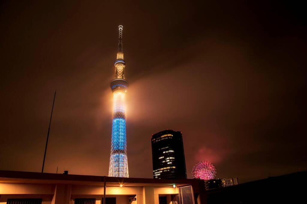 Apartamento Oshiage Sky View Terrace Penthouse Tokio Exterior foto