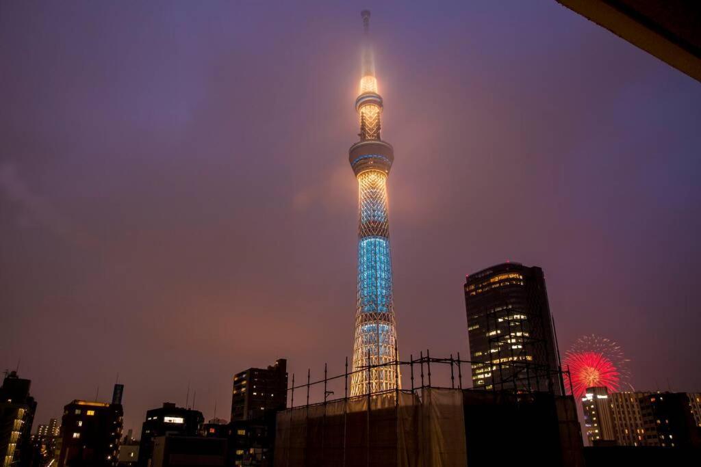 Apartamento Oshiage Sky View Terrace Penthouse Tokio Exterior foto