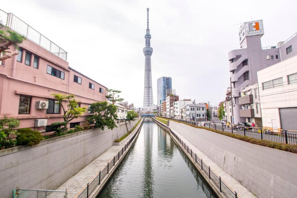 Apartamento Oshiage Sky View Terrace Penthouse Tokio Exterior foto