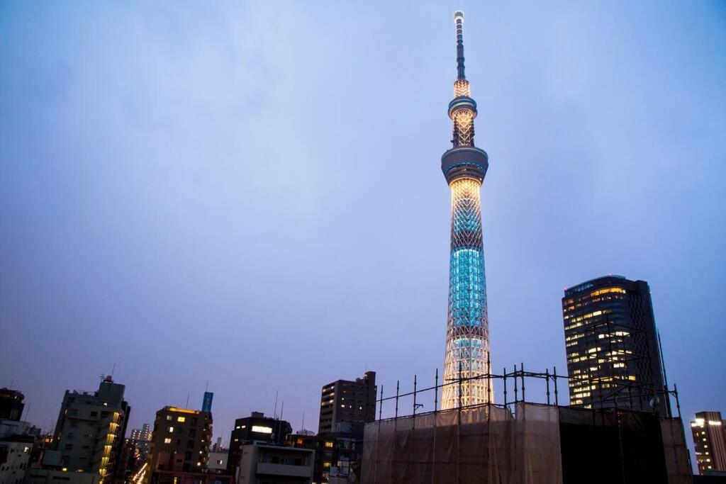 Apartamento Oshiage Sky View Terrace Penthouse Tokio Exterior foto