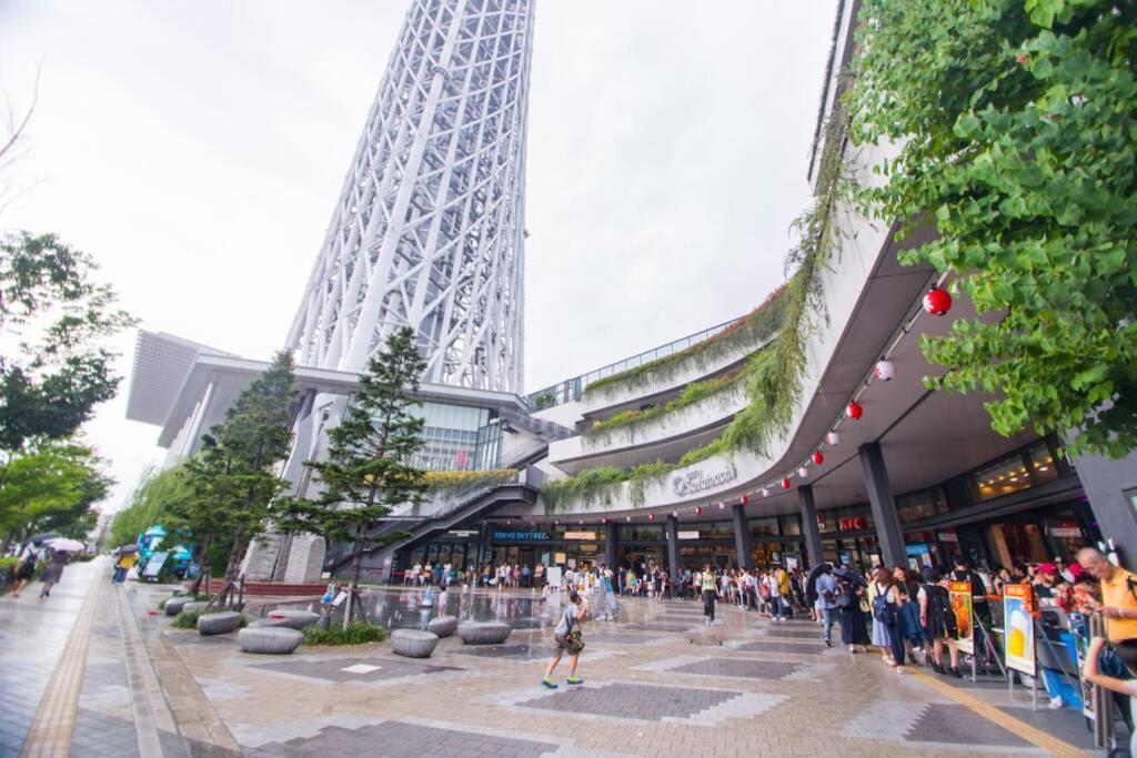 Apartamento Oshiage Sky View Terrace Penthouse Tokio Exterior foto