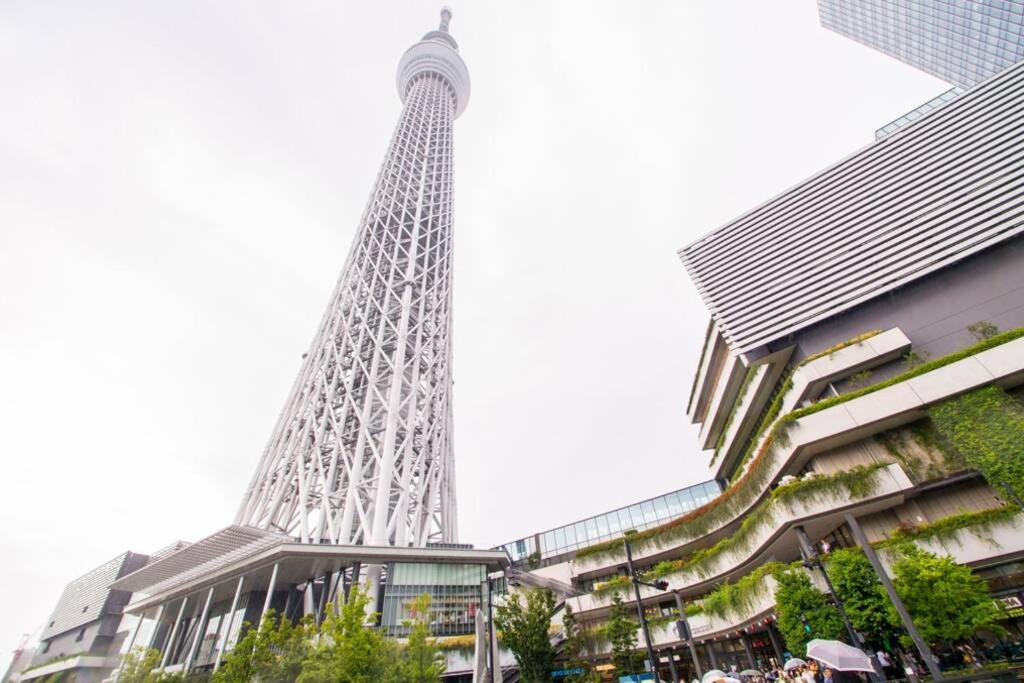 Apartamento Oshiage Sky View Terrace Penthouse Tokio Exterior foto