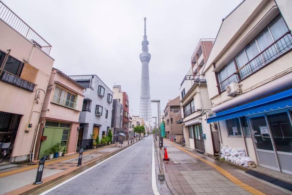 Apartamento Oshiage Sky View Terrace Penthouse Tokio Exterior foto